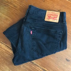 Levi’s black 508 jeans size 34 x 30